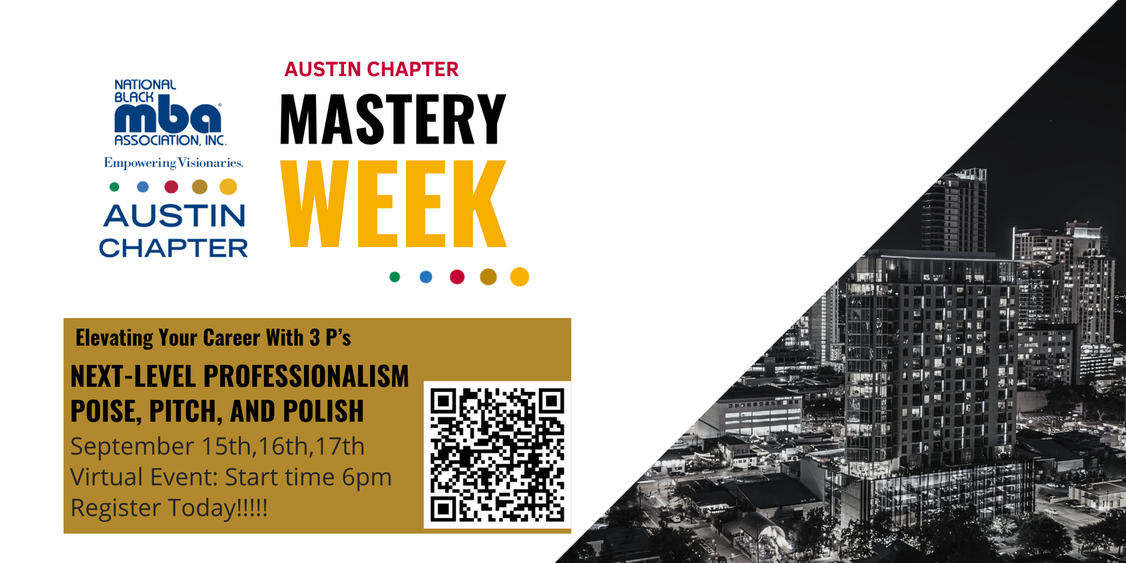 NBMBAA Austin Chapter -Mastery Week